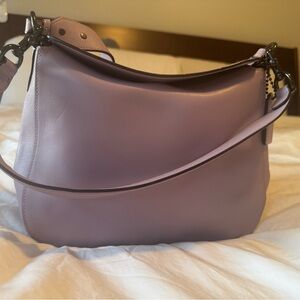 Coach Sutton Crossbody in Lavender Glovetanned Leather Style 89173 Flap Gunmetal